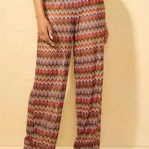 Shade & Shore Multicolor Zigzag Women's Coverup